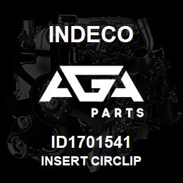 ID1701541 Indeco INSERT CIRCLIP | AGA Parts