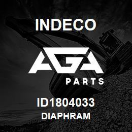 ID1804033 Indeco DIAPHRAM | AGA Parts