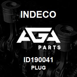 ID190041 Indeco PLUG | AGA Parts