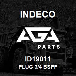 ID19011 Indeco PLUG 3/4 BSPP | AGA Parts