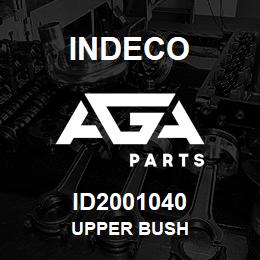 ID2001040 Indeco upper bush | AGA Parts