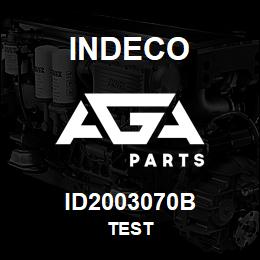 ID2003070B Indeco TEST | AGA Parts