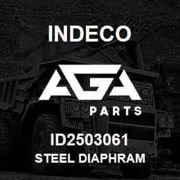 ID2503061 Indeco STEEL DIAPHRAM | AGA Parts