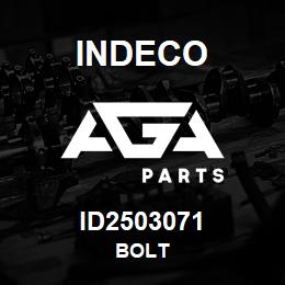 ID2503071 Indeco BOLT | AGA Parts