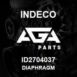 ID2704037 Indeco DIAPHRAGM | AGA Parts