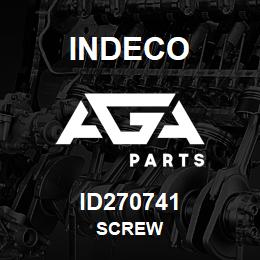 ID270741 Indeco SCREW | AGA Parts