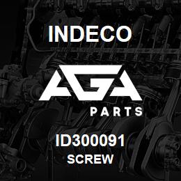 ID300091 Indeco SCREW | AGA Parts