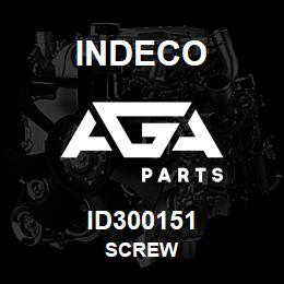 ID300151 Indeco SCREW | AGA Parts