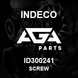 ID300241 Indeco SCREW | AGA Parts