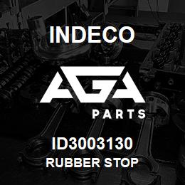 ID3003130 Indeco RUBBER STOP | AGA Parts