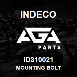 ID310021 Indeco MOUNTING BOLT | AGA Parts