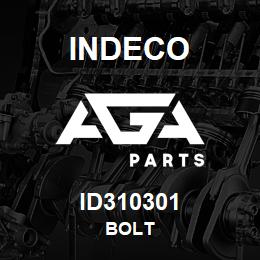 ID310301 Indeco BOLT | AGA Parts