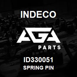 ID330051 Indeco SPRING PIN | AGA Parts