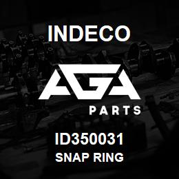 ID350031 Indeco SNAP RING | AGA Parts