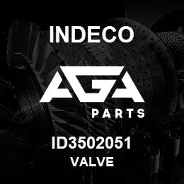 ID3502051 Indeco VALVE | AGA Parts