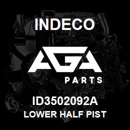 ID3502092A Indeco LOWER HALF PIST | AGA Parts