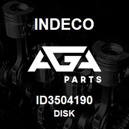 ID3504190 Indeco DISK | AGA Parts