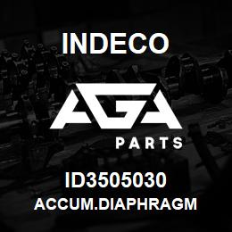 ID3505030 Indeco ACCUM.DIAPHRAGM | AGA Parts