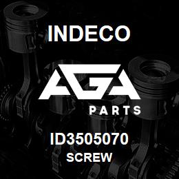 ID3505070 Indeco SCREW | AGA Parts