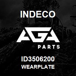 ID3506200 Indeco WEARPLATE | AGA Parts