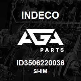 ID3506220036 Indeco SHIM | AGA Parts