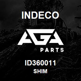 ID360011 Indeco SHIM | AGA Parts