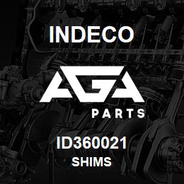 ID360021 Indeco SHIMS | AGA Parts