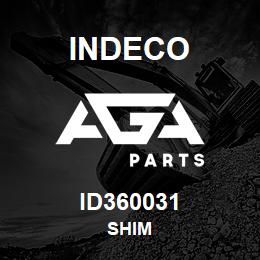 ID360031 Indeco SHIM | AGA Parts