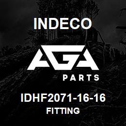 IDHF2071-16-16 Indeco FITTING | AGA Parts