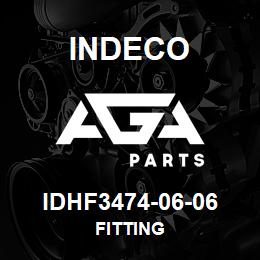 IDHF3474-06-06 Indeco FITTING | AGA Parts