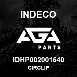 IDHP002001540 Indeco CIRCLIP | AGA Parts