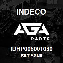 IDHP005001080 Indeco RET.AXLE | AGA Parts