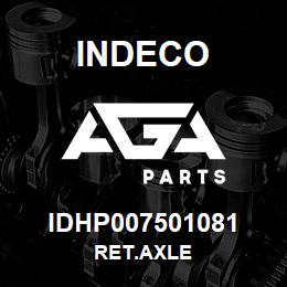 IDHP007501081 Indeco RET.AXLE | AGA Parts