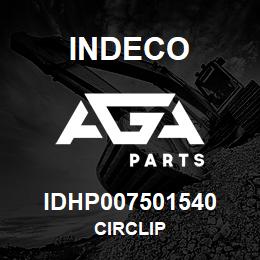 IDHP007501540 Indeco CIRCLIP | AGA Parts