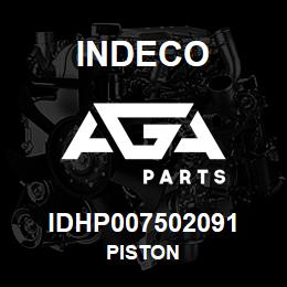 IDHP007502091 Indeco PISTON | AGA Parts