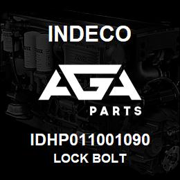 IDHP011001090 Indeco LOCK BOLT | AGA Parts