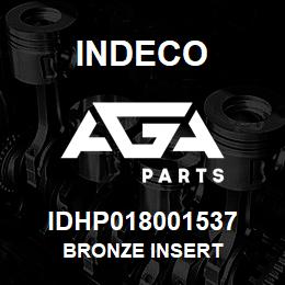 IDHP018001537 Indeco BRONZE INSERT | AGA Parts