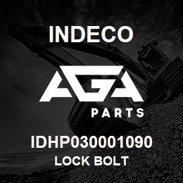 IDHP030001090 Indeco LOCK BOLT | AGA Parts