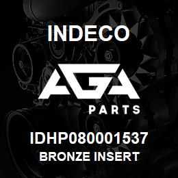 IDHP080001537 Indeco BRONZE INSERT | AGA Parts