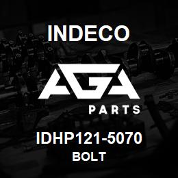 IDHP121-5070 Indeco BOLT | AGA Parts