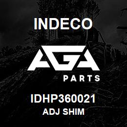 IDHP360021 Indeco ADJ SHIM | AGA Parts