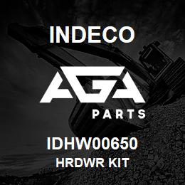 IDHW00650 Indeco HRDWR KIT | AGA Parts