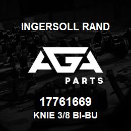 17761669 Ingersoll Rand KNIE 3/8 BI-BU | AGA Parts