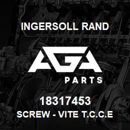 18317453 Ingersoll Rand SCREW - VITE T.C.C.E. M8X45 UNI5931 | AGA Parts