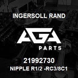 21992730 Ingersoll Rand NIPPLE R1/2 -RC3/8C1//26 | AGA Parts