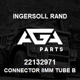 22132971 Ingersoll Rand CONNECTOR 8MM TUBE BARB .25IN MALE NPT | AGA Parts