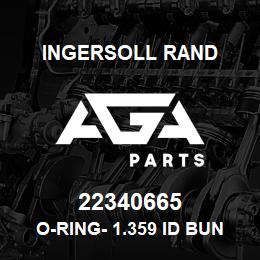 22340665 Ingersoll Rand O-RING- 1.359 ID BUNA-N | AGA Parts