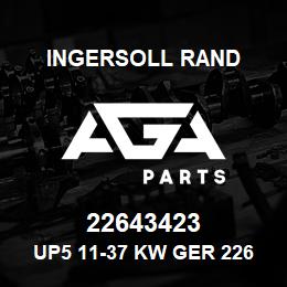 22643423 Ingersoll Rand UP5 11-37 KW GER 22643423 | AGA Parts