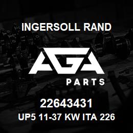 22643431 Ingersoll Rand UP5 11-37 KW ITA 22643431 | AGA Parts