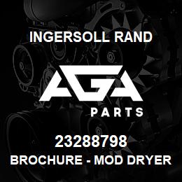 23288798 Ingersoll Rand BROCHURE - MOD DRYER TZM ENGLISHUK | AGA Parts